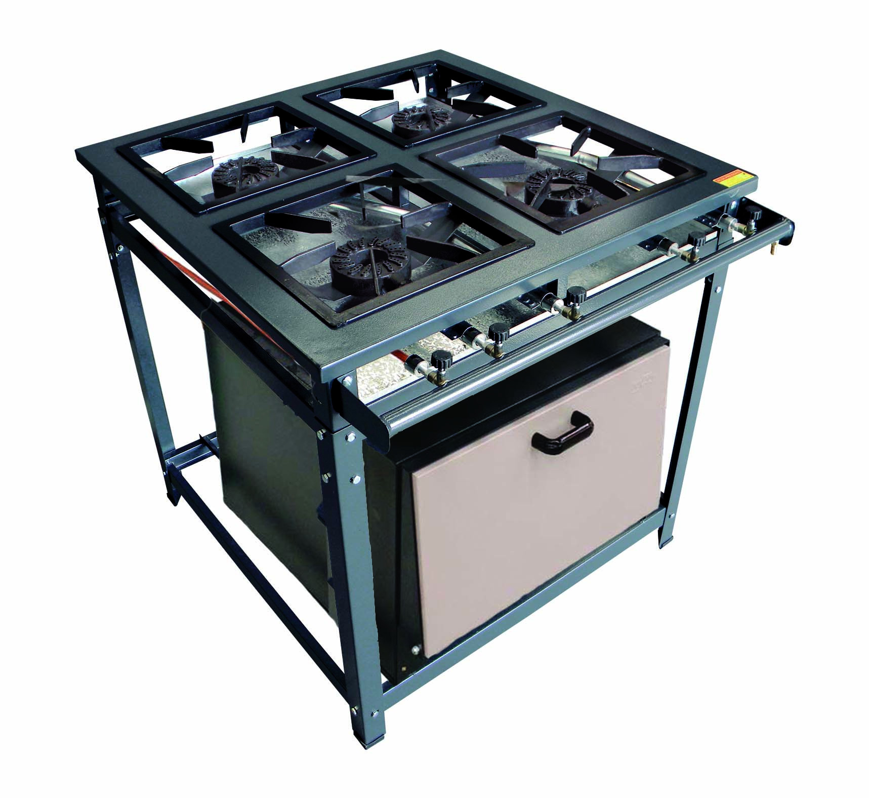 Fogão Baixa Pressão Forno e 4 Bocas (2 Duplas e 2 Simples) - Innal Fogão Baixa Pressão Forno e 4 Bocas (2 Duplas e 2 Simples) - Innal