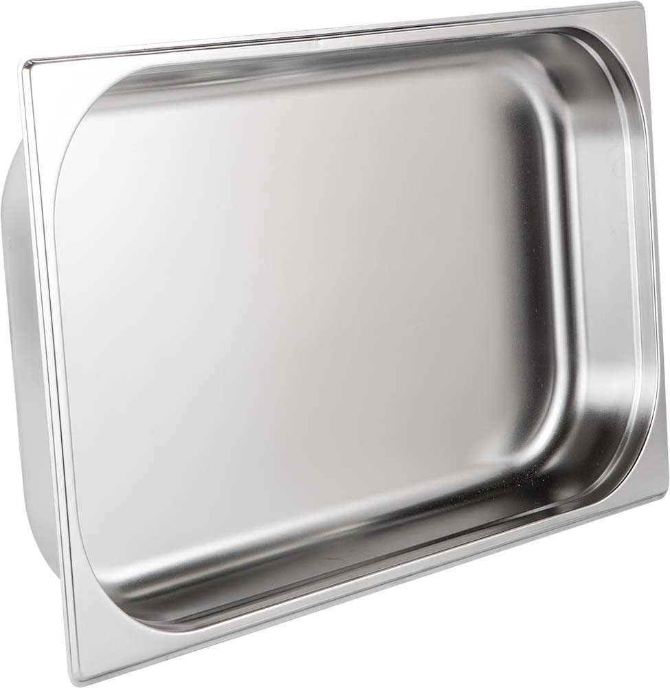 Detalhe interno - Cuba Gastronômica Aço Inoxidável para Buffet GN 1/1×65mm (530x325mm) - 811-2