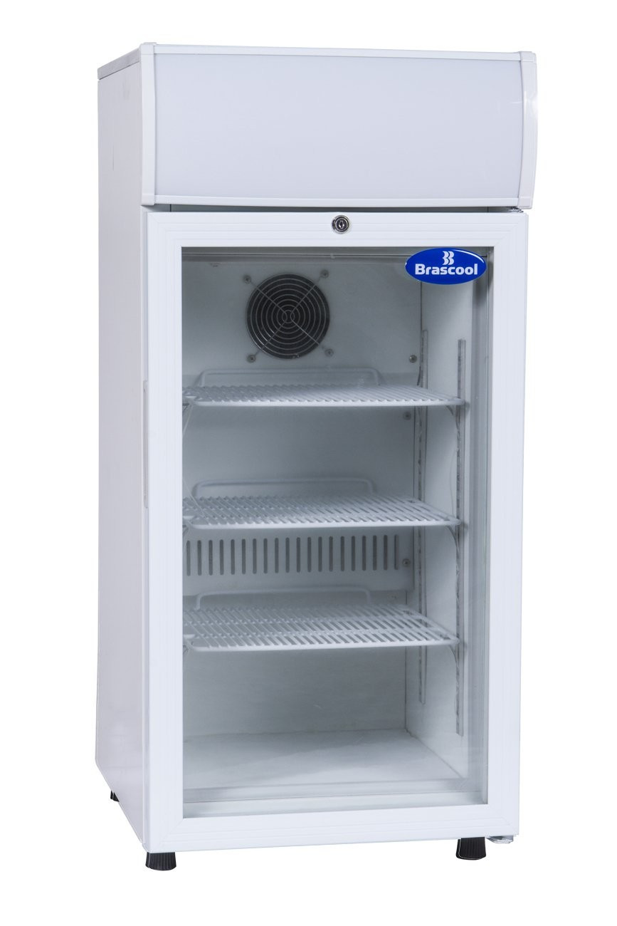Porta Fechada - Frigobares / Refrigerador Expositor Porta de Vidro 80 Lts (Visa Cooler) - LG-80
