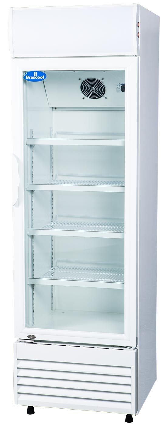 Porta fechada - Geladeira / Refrigerador Expositor Porta de Vidro 260 Lts (Visa Cooler) - LG-260