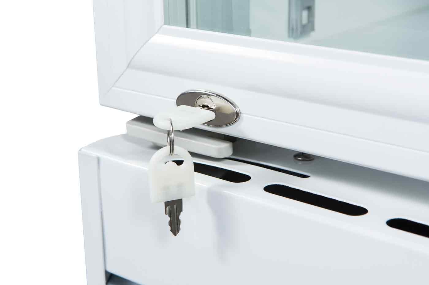 Fechadura- Geladeira / Refrigerador Expositor Porta de Vidro 260 Lts (Visa Cooler) - LG-260