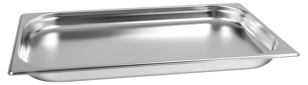 Lateral da Cuba Gastronômica Aço Inoxidável para Buffet GN 1/1×40mm (530x325mm) - 811-40