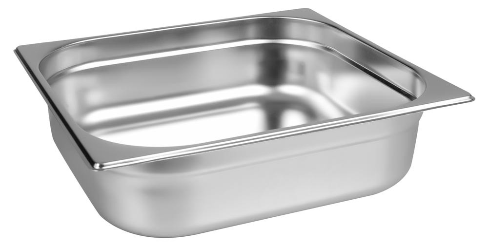 Lateral da Cuba Gastronômica Aço Inoxidável para Buffet GN 2/3×100mm (353x325mm) - 823-4