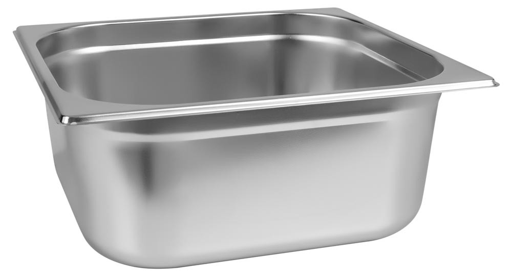 Lateral da Cuba Gastronômica Aço Inoxidável para Buffet GN 2/3×150mm (353x325mm) - 823-6