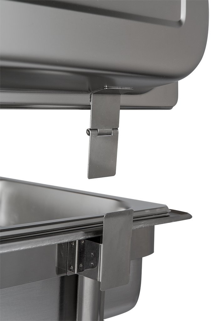 Dobradiça - Rechaud Banho Maria Aço Inox com Dobradiça (GN 1/1×65mm) - 9 Lts - JQ833-1