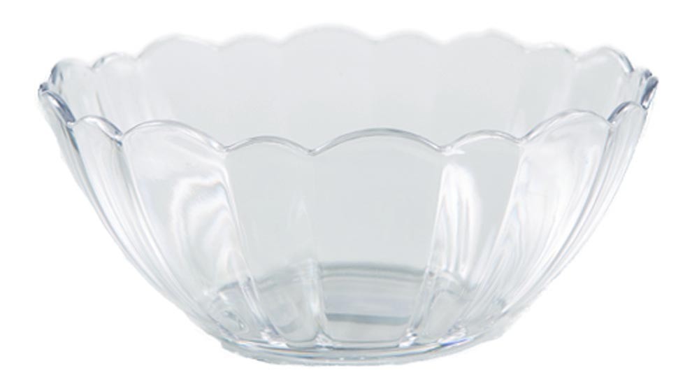 Tigela de Salada 1 Litro (17,5x7 cm) em Policarbonato - Brascool (JD-2962) Tigela de Salada 1 Litro (17,5x7 cm) em Policarbonato - Brascool (JD-2962)