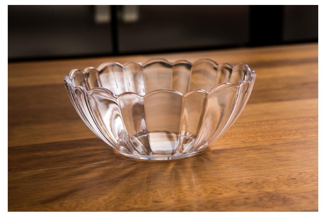 Tigela de Salada 1 Litro (17,5x7 cm) em Policarbonato - Brascool (JD-2962) Tigela de Salada 1 Litro (17,5x7 cm) em Policarbonato - Brascool (JD-2962)