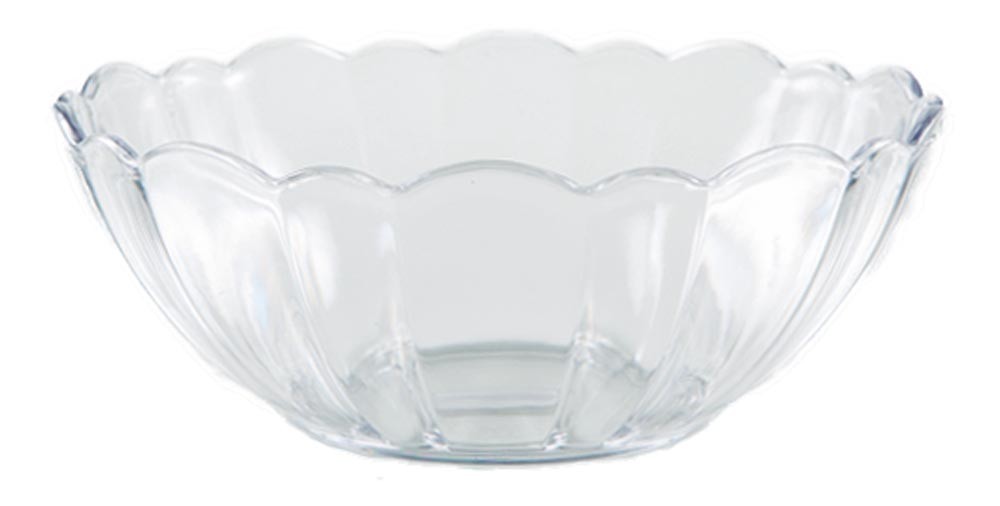 Tigela de Salada 2,6 Litros (23x8,5 cm) em Policarbonato - Brascool (JD-2964)