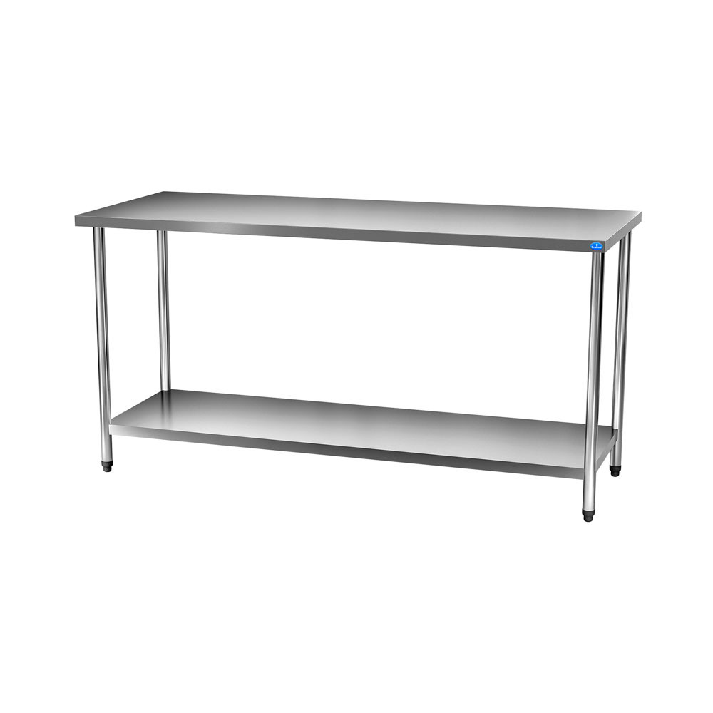 Mesa Aço Inox - 170x70x90cm - Brascool - Brascool.com.br