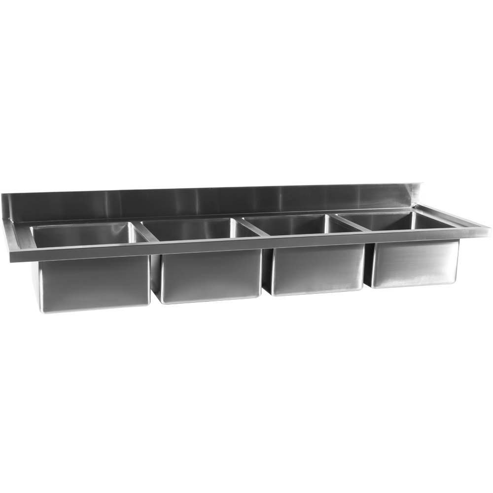 Tampo 240x70cm C Pia Inox 4 Cubas 50cm Equipamentos Gastron Micos E Tampo 240x70cm C Pia Inox 4 Cubas 50cm Equipamentos Gastron Micos E