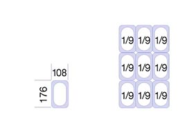 Layout Réchauds com Cuba GN 1/9